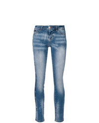 Philipp Plein Embroidered Skinny Jeans