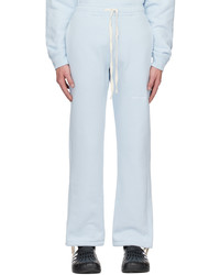 Saintwoods Blue Embroidered Lounge Pants