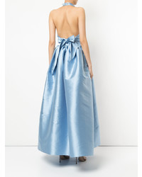 Alexis Mabille Backless Flared Gown