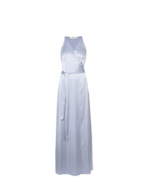 Dvf Diane Von Furstenberg Floor Length Wrap Dress