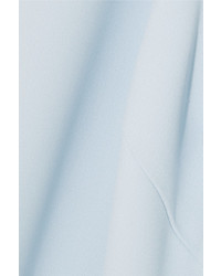 Calvin Klein Collection Hanneli Stretch Crepe Gown Light Blue