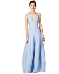 Halston Heritage Blue Ball Gown