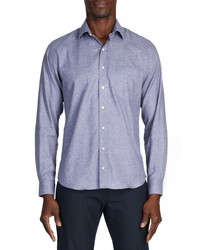 Alton Lane Howard Everyday Solid Cotton Flannel Button Up Shirt
