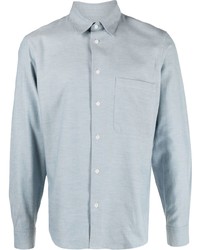 Sandro Long Sleeved Flannel Shirt