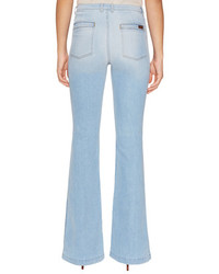 7 For All Mankind Georgia Cotton Bell Bottom Jeans