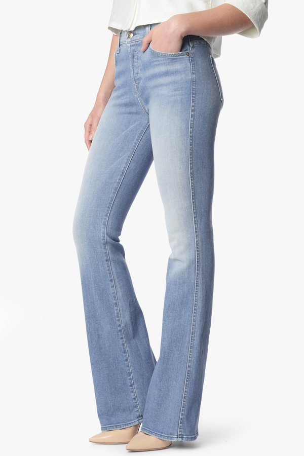 7 For All Mankind High Waist Vintage Bootcut In Light Sky, $225 | 7 For ...