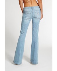 Otis 70s Mid Rise Flare Jeans In Wash
