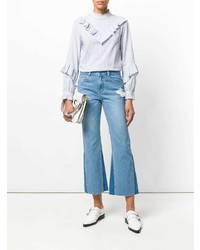 Sjyp Boot Cut Cropped Jeans
