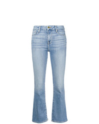 Frame Denim Bootcut Cropped Jeans