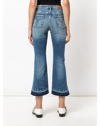 CK Calvin Klein Ck Jeans High Rise Cropped Flared Jeans