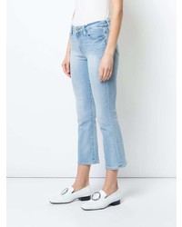 Frame Denim Cropped Bootcut Jeans