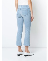 Frame Denim Cropped Bootcut Jeans