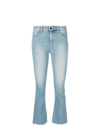 Paige Cropped Bootcut Jeans