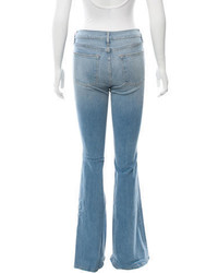 Frame Denim Flared Mid Rise Jeans