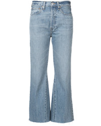 RE/DONE Flared Cropped Jeans