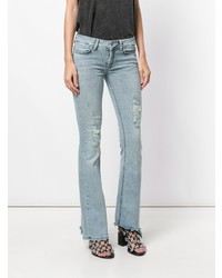 Dondup Frayed Bootcut Jeans