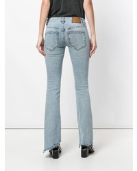 Dondup Frayed Bootcut Jeans