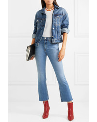 Rag & Bone Hana Cropped High Rise Bootcut Jeans