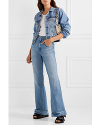 RE/DONE High Rise Flared Jeans