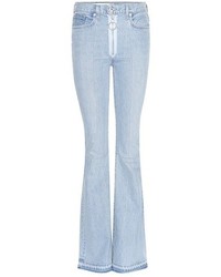 Off-White High Rise Flared Jeans