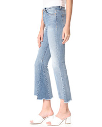DL1961 Jackie Trimtone Cropped Flare Jeans