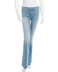 Mother Light Wash Flare Jeans W Tags