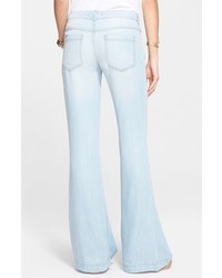 Free People Mid Rise Flare Jeans
