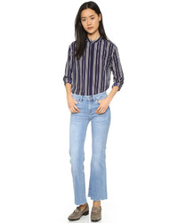 MiH Jeans Mih Jeans Lou Cropped Flare Jeans