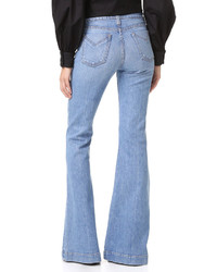 Derek Lam 10 Crosby Noha Mid Rise Sexy Flare Jeans