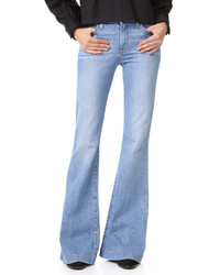 Derek Lam 10 Crosby Noha Mid Rise Sexy Flare Jeans