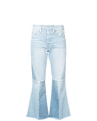Frame Denim Panelled Kick Flare Jeans