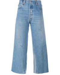 RE/DONE Cropped Flared Jeans
