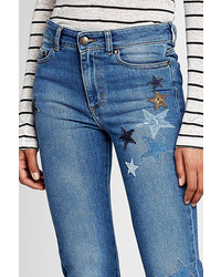 RED Valentino Red Valentino Flared Jeans With Star Patches