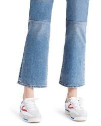 Madewell Retro Crop Bootcut Jeans Two Tone Edition