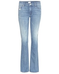 Mother The Runway Flared Denim Jeans