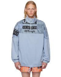 Tommy Jeans x Martine Rose Blue Paneled Sweater