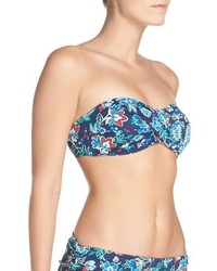 Tommy Bahama Folk Floral Bandeau Bikini Top