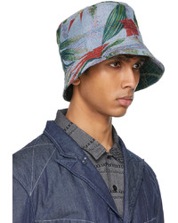 Engineered Garments Blue Floral Bucket Hat