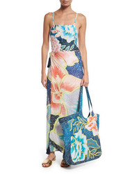 Mara Hoffman Arcadia Floral Print Beach Tote Bag