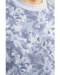 Topman Hawaiian Floral Print Sweatshirt