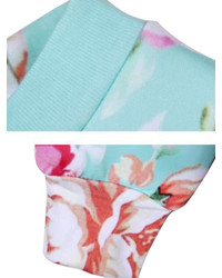 Choies Unisex Floral Print Sweatshirt
