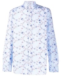 Etro Floral Print Button Down Shirt