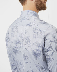 Gelatto Floral Jacquard Cotton Shirt