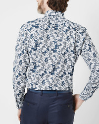 Squirrl Floral Print Cotton Shirt