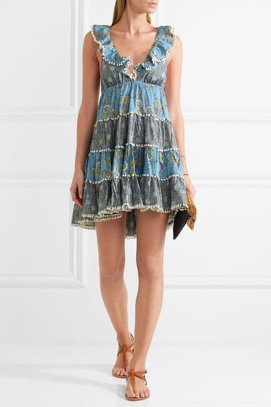 Zimmermann caravan outlet tiered sun dress