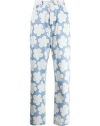 Kenzo Ayame Floral Print Jeans