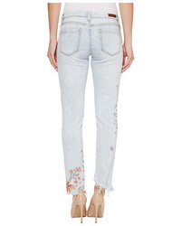 Blank NYC Denim Embroidered Skinny In Late Bloomer