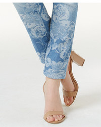 INC International Concepts Jacquard Skinny Jeans Created For Macys