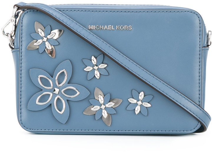 Michael Michael Kors logo-plaque Leather cross-body Bag - Farfetch