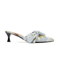 Brock Collection Tabitha Simmons Ed Jacquard Mules